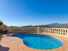 Beautiful villa with sea and mountain views